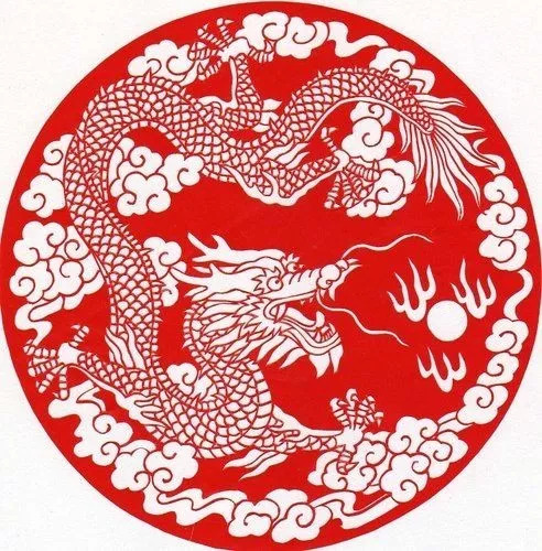 民间剪纸艺术冰墩墩,中国民间剪纸艺术基本步骤和流程