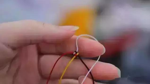 文玩手串绳子打结方法,文玩手串金刚结打结的方法