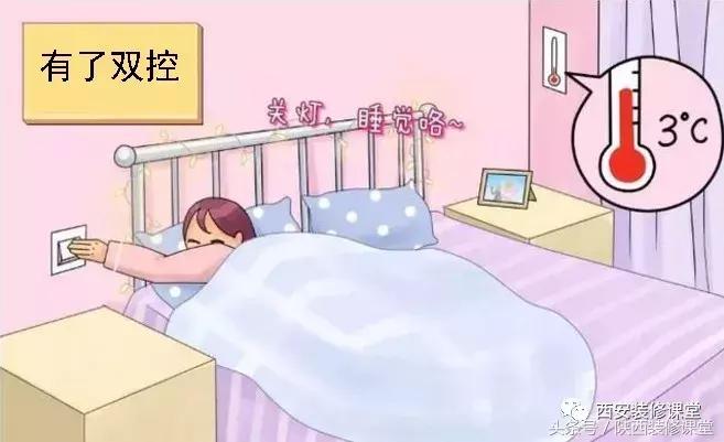 家装水电双控开关布线报价,家装水电双控灯怎样开槽布管布线