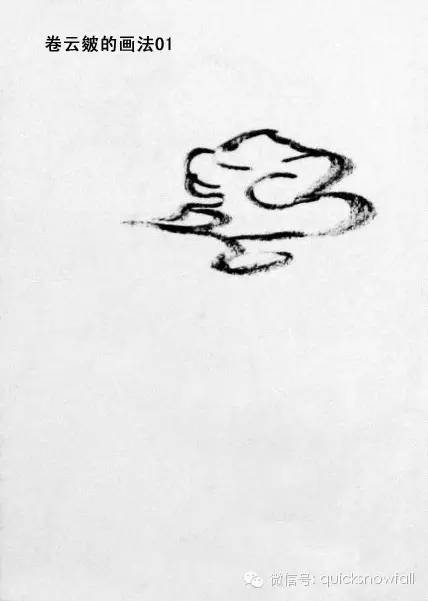 白崇然山水画山石画法合集,学院山水画山石画法