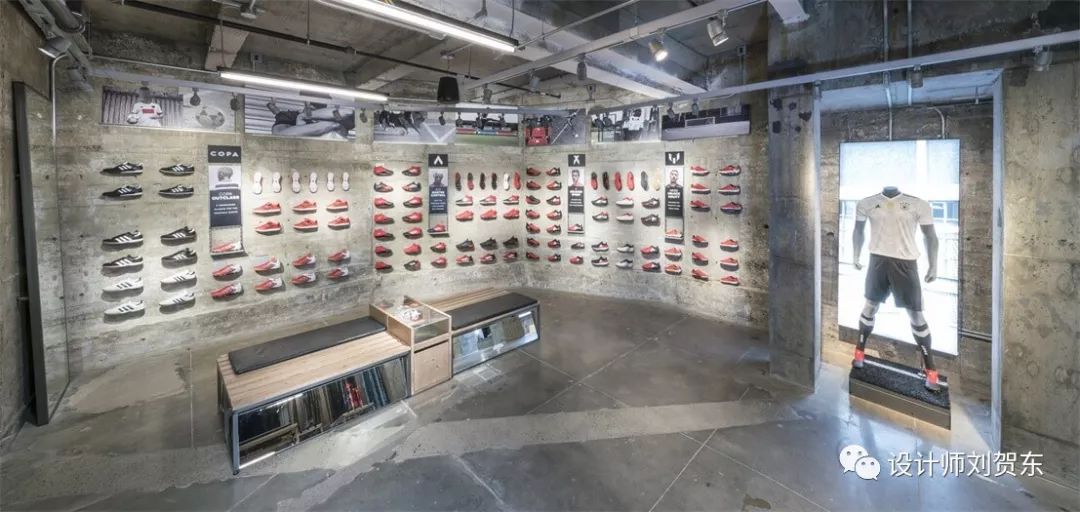 阿迪达斯体育馆,阿迪达斯店设计