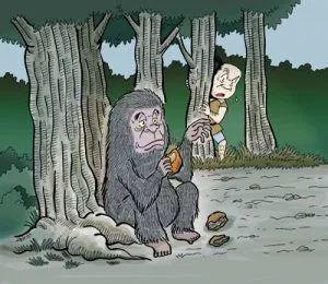 山中毛猴，洞悉人心「百鬼·觉」