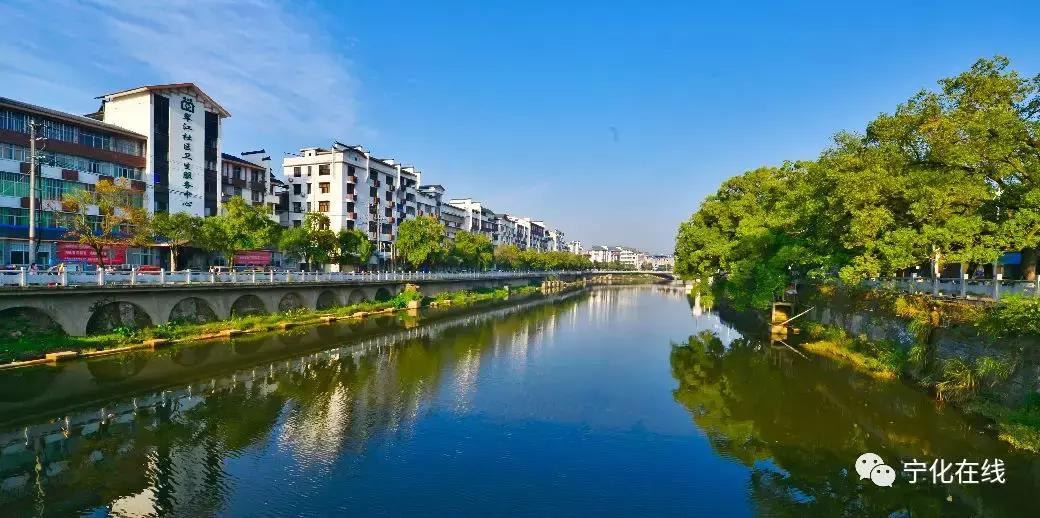 宁化县城老照片,改革开放40周年家乡巨变的照片
