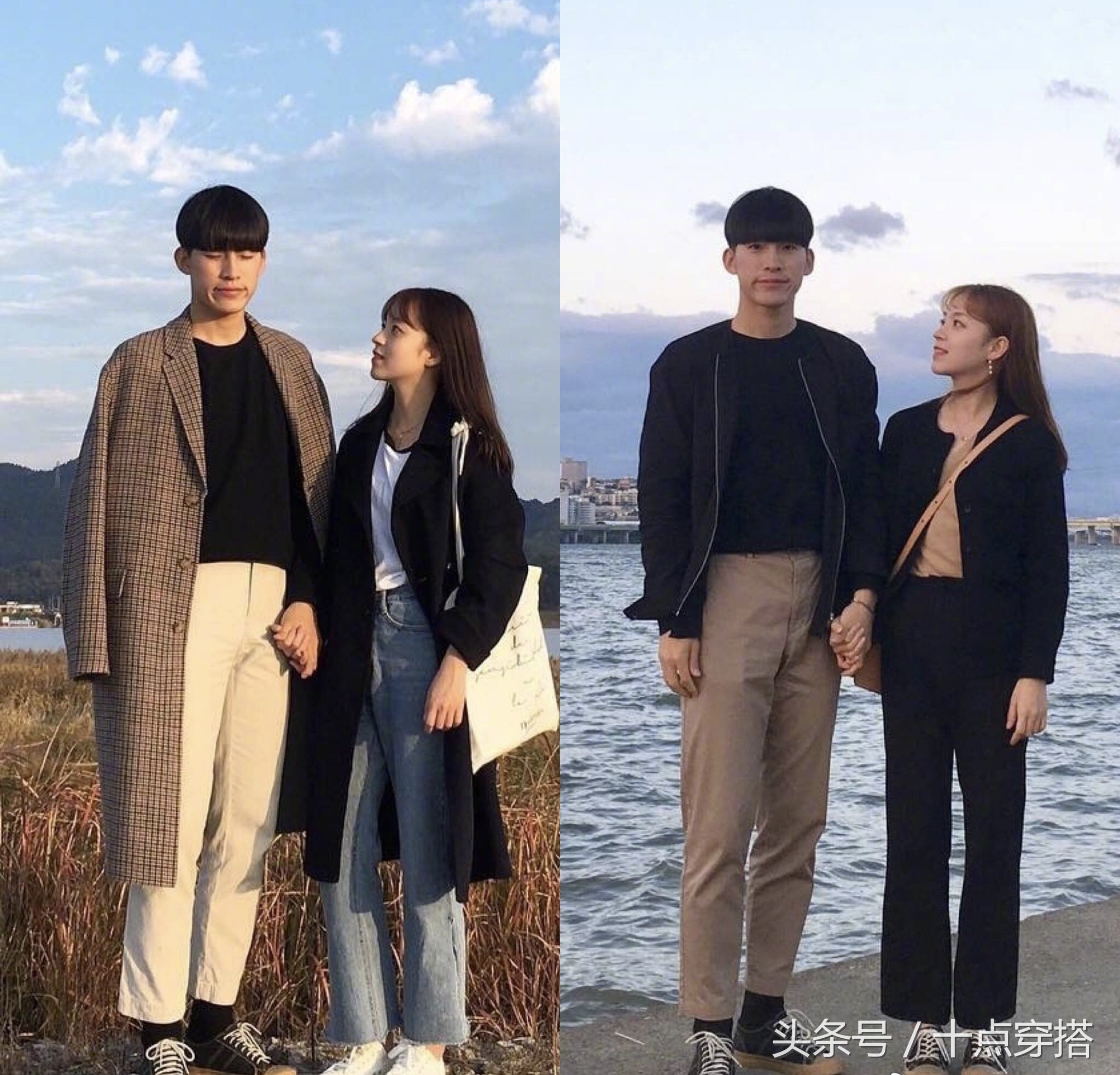 现在最潮流的秋季情侣装,情侣装不一样的风格