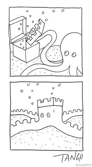 26张让人深思的漫画,一组很有意思的小漫画适合每个人