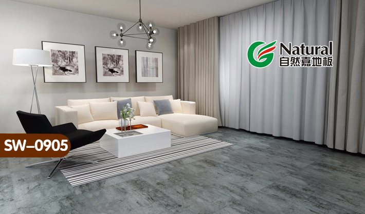 火爆！一撕即贴的大理石地板店铺家居旧地面翻新神器自粘PVC地板