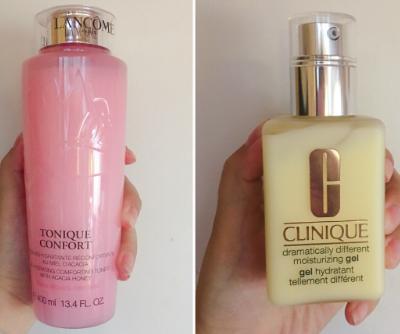 干皮救星爽肤水兰蔻粉水,干皮必备大牌单品兰蔻粉水倩碧