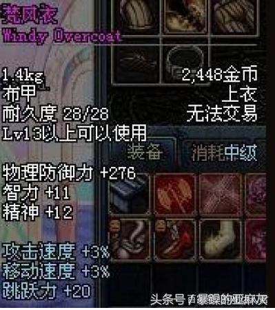 dnf当年的高强装备,dnf里出名的装备