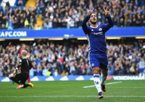 英超切尔西,阿扎尔是英超最好的球员