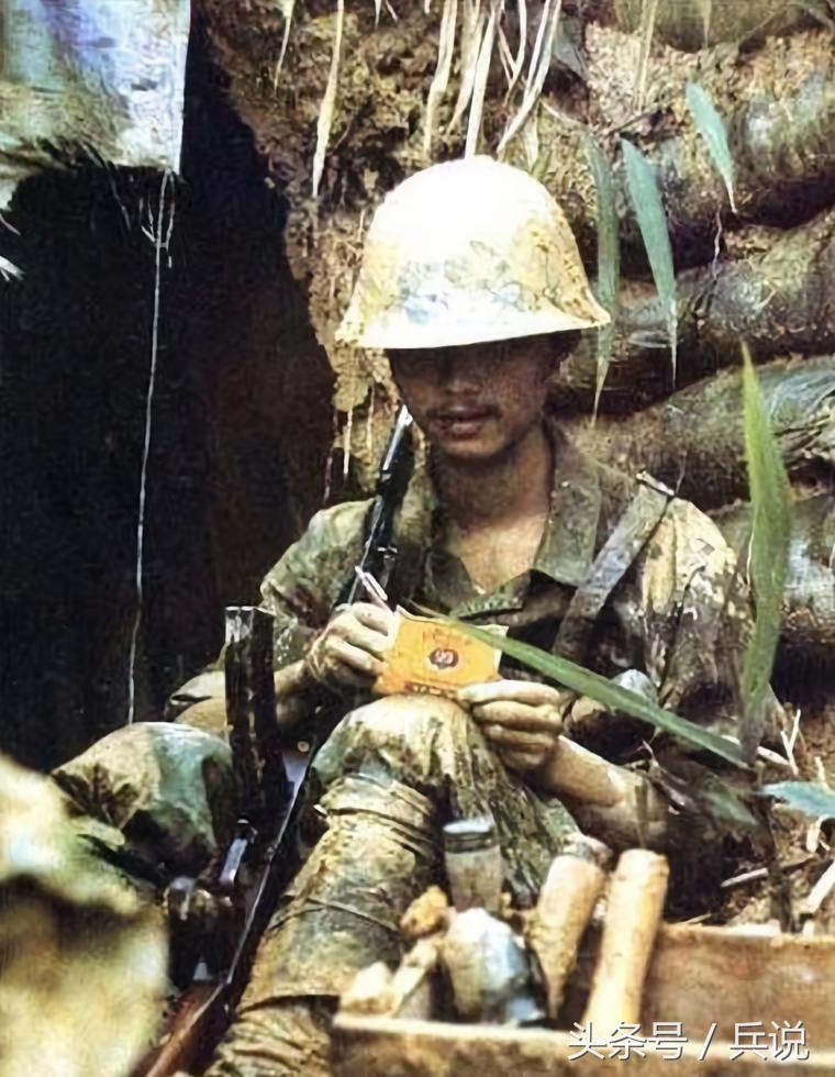 对越反击战抽烟的战士,越战时我军抽什么烟