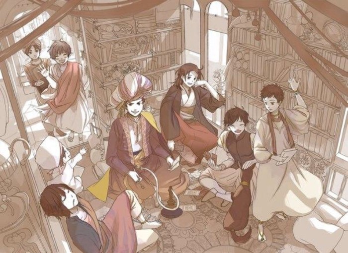 插画｜我们缔结同盟吧！黑塔利亚各种cp图赏