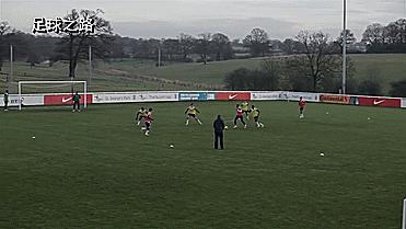 防守阵型足球,防守阵型整体移动训练方法