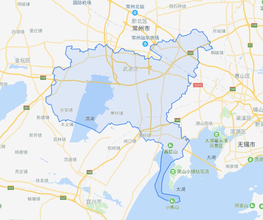 常州市武进区，孙权取以武而进之意，唐代借用而名，中国百强县区