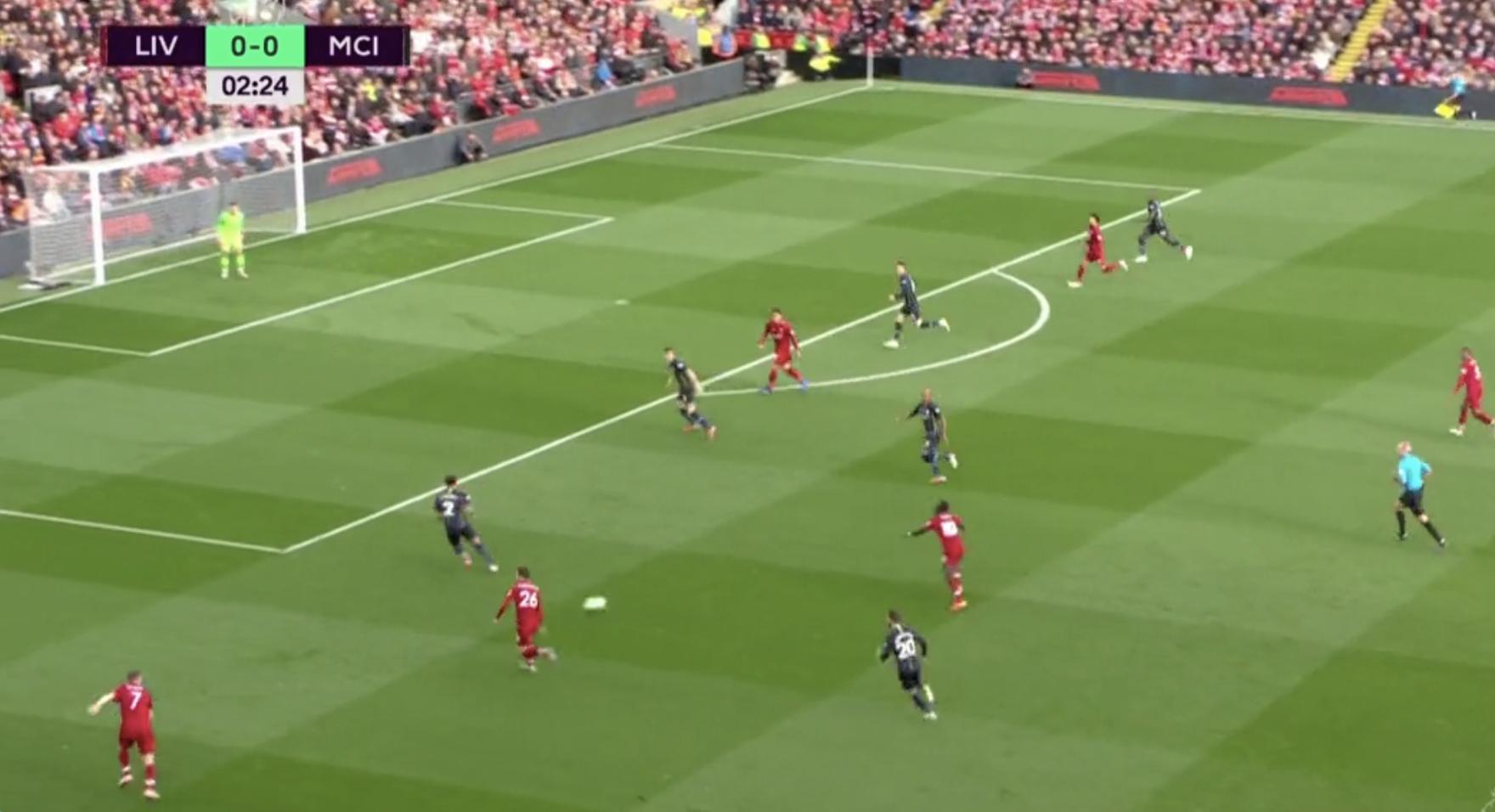 战术分析曼城1比2切尔西,利物浦战术板