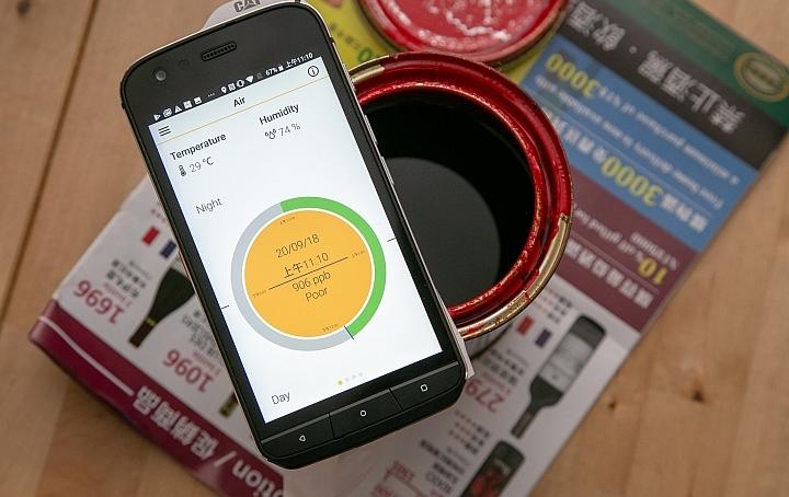 生而硬派！测距、空气检测、热成像三合一CATS61最牛铁人手机！