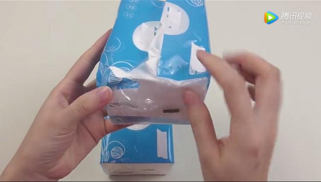 原来抽纸还可以这样用,原来抽纸巾上有个机关