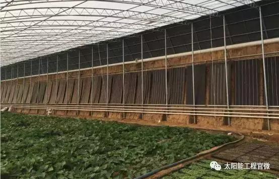 太阳能采暖温室大棚建造,大棚太阳能采暖系统
