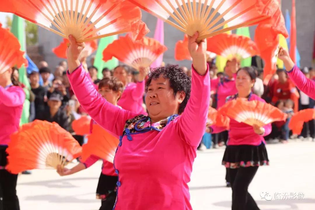 尧都区金殿镇桑湾村文化节,临汾市尧都区金殿镇峪口村的视频