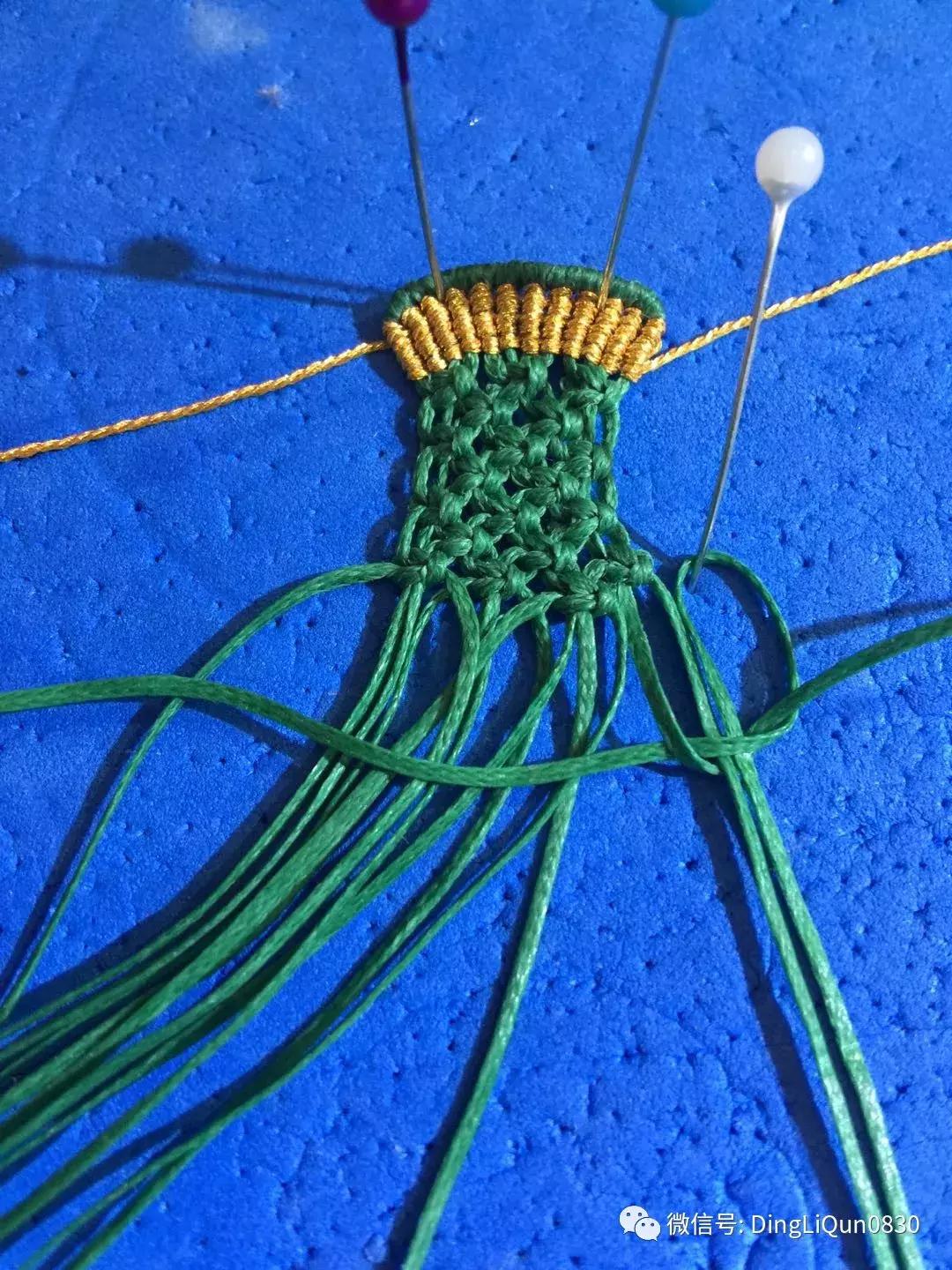 编绳教程铃铛,编绳教程防烫