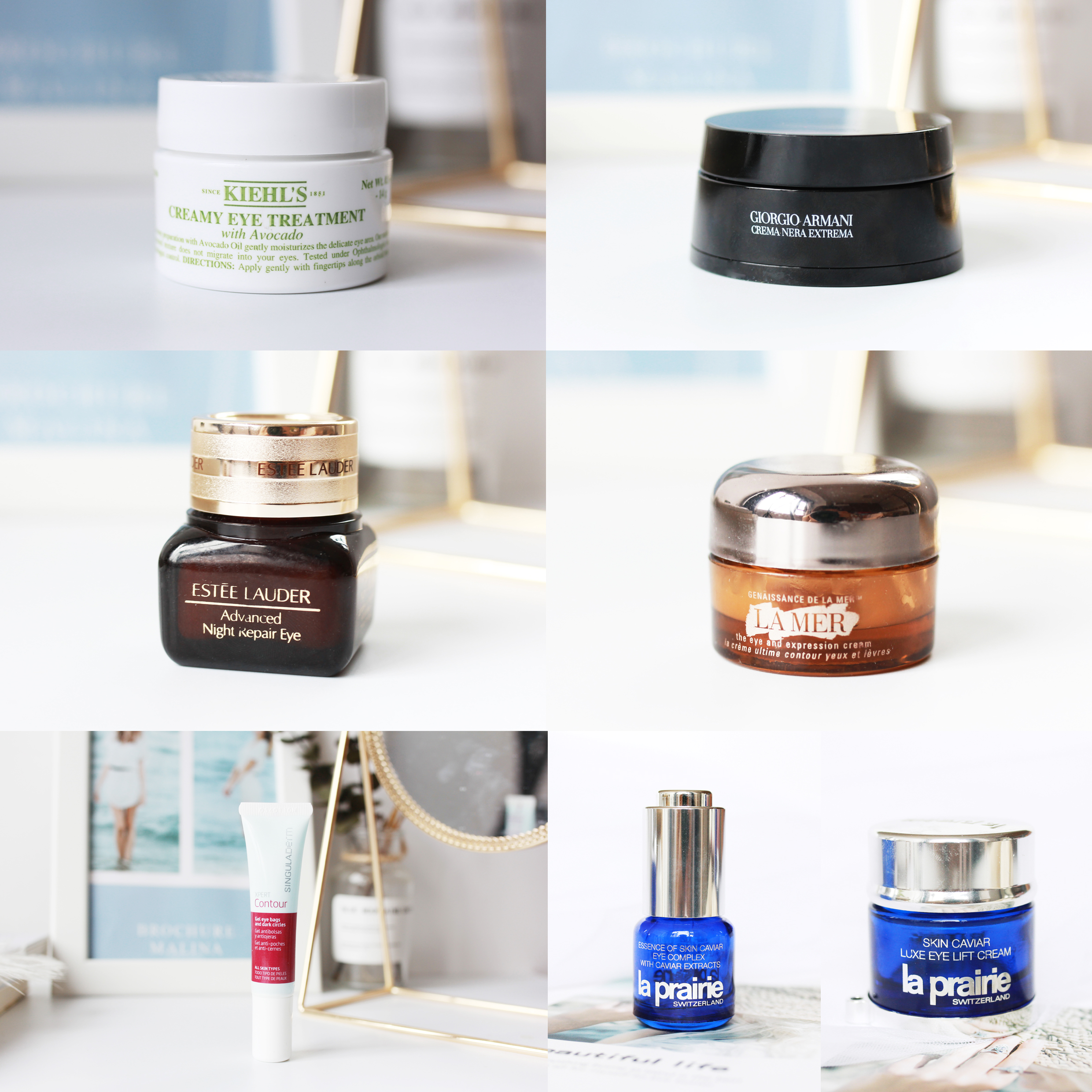 使用眼霜手法的视频,6款眼霜高效补水不干燥