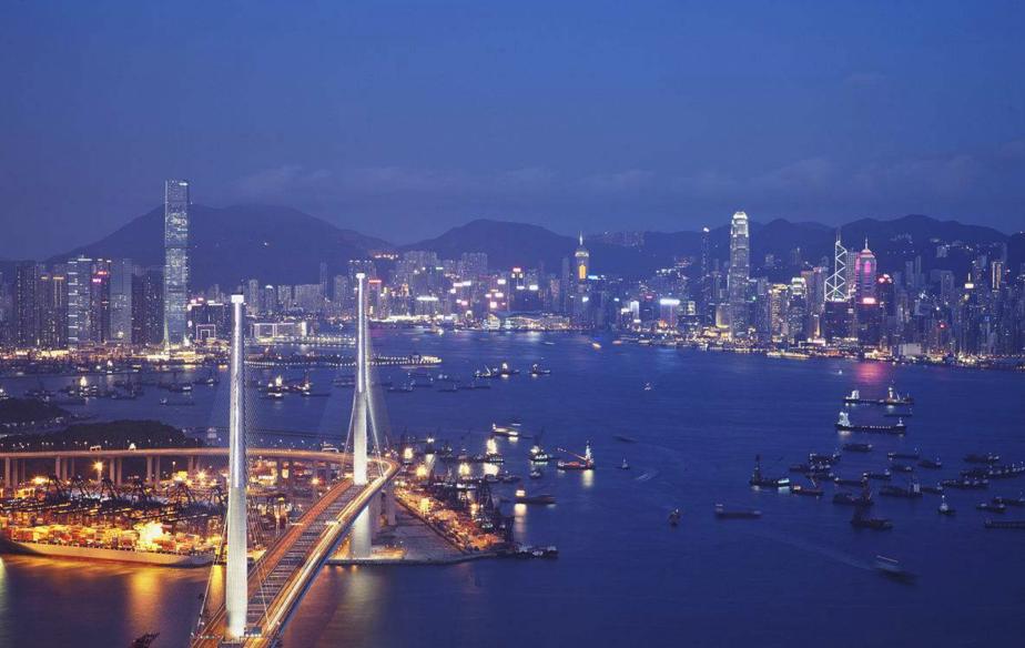 香港国际经济贸易中心的地位,香港对外贸易优势分析图