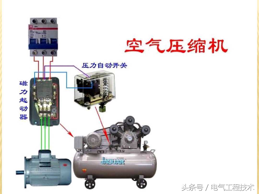 28个电工入门基础电路,80多个电工实物接线图
