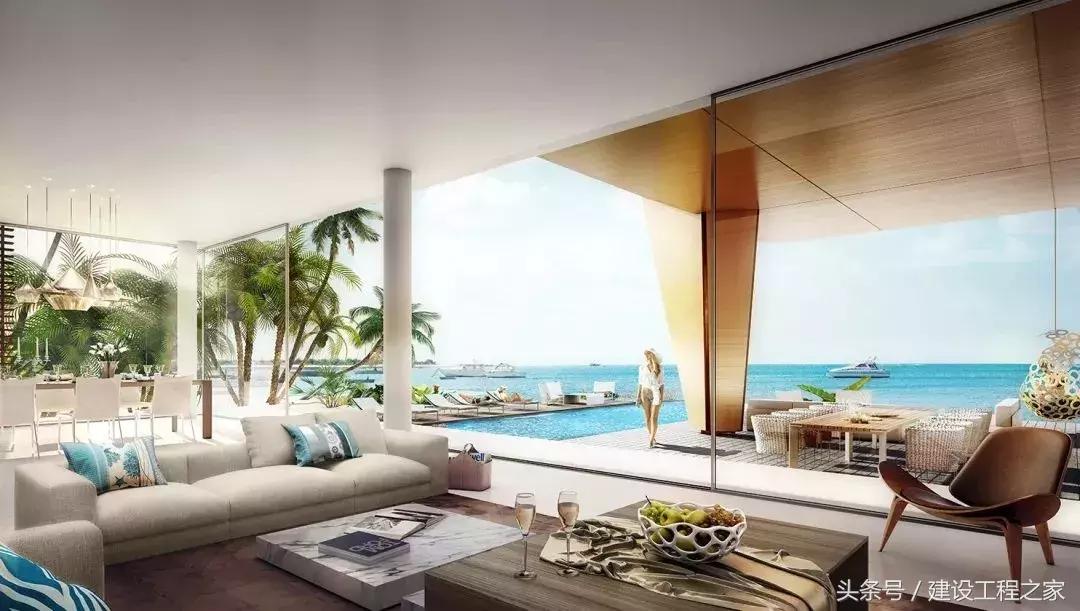 迪拜人工岛建造,迪拜新修的岛屿建筑