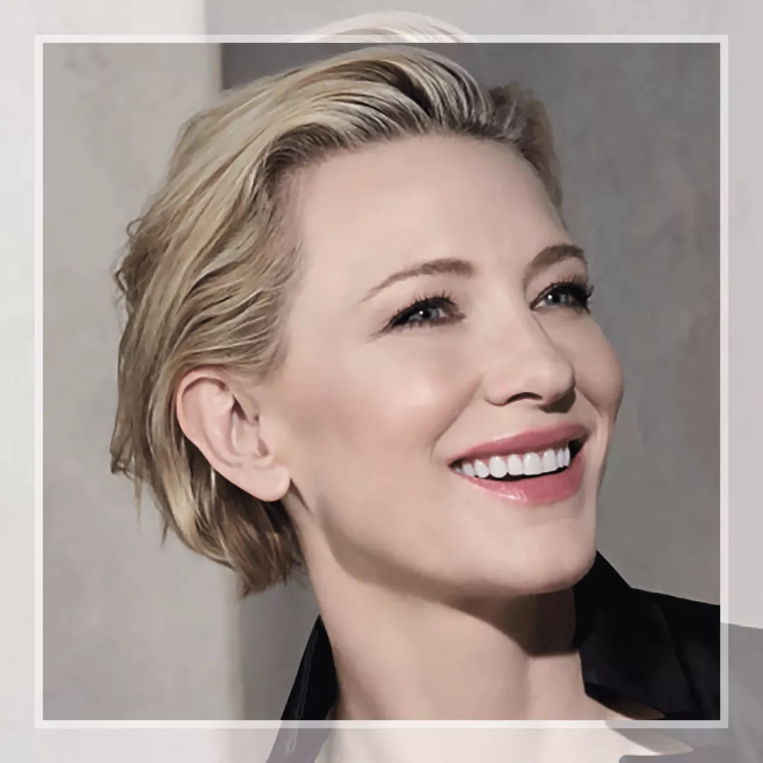 短发造型50岁,40-50最好看的短发