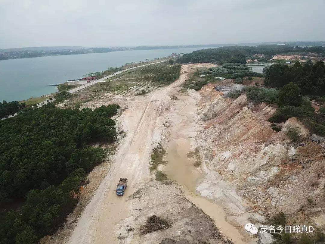 茂名露天矿环湖规划设想,茂名露天矿重大项目开工