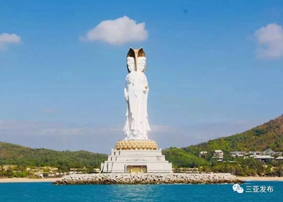 南海观音像三亚,为什么飞机经过三亚观音要绕一圈