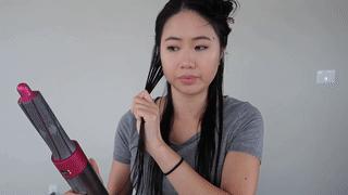 戴森卷发棒hs01跟hs05吹干更快,戴森短的卷发棒和长的卷发棒测评