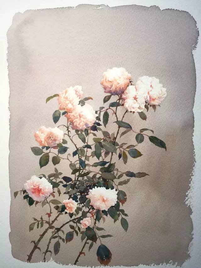 情人节用丙烯画画,情人节教我们画玫瑰