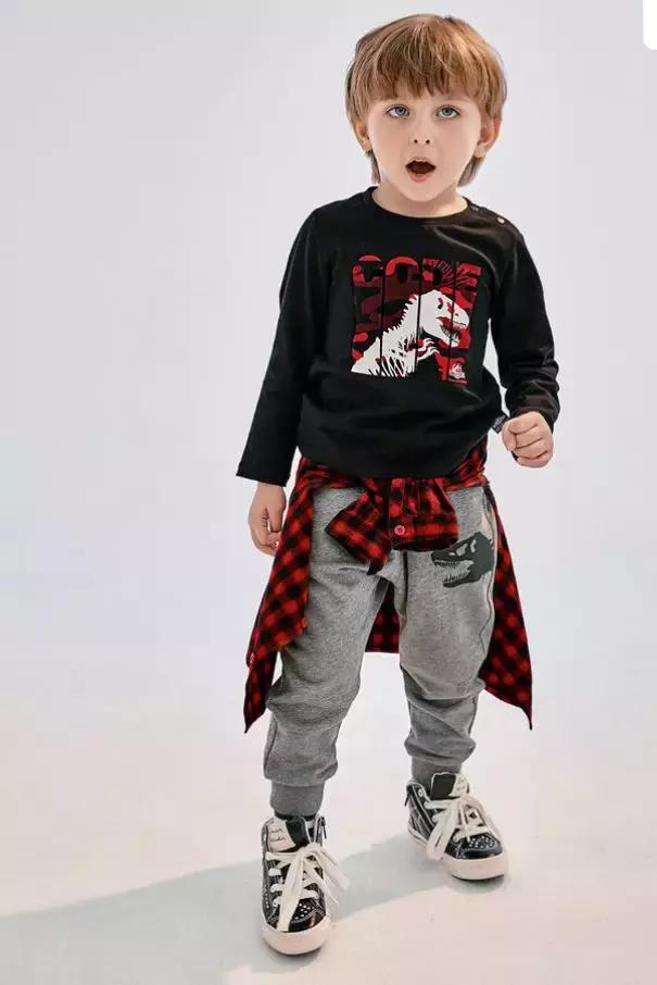 回头率高的秋装,儿童中长款洋气秋装