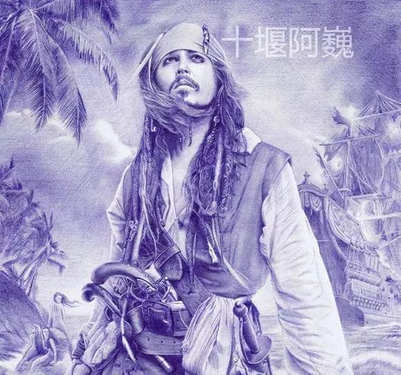 八大圆珠笔,顶级圆珠笔画欣赏