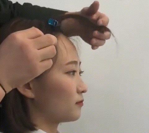 明星同款刘海怎么剪才好看,怎么夹明星同款刘海好看又简单