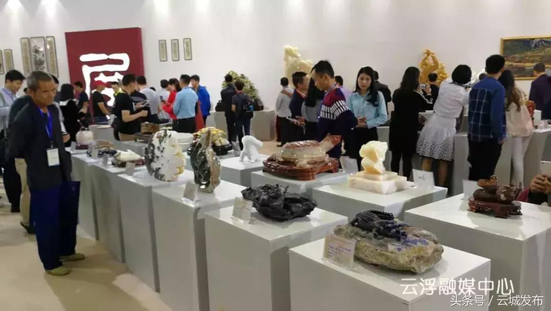 云浮石展会现场,云浮石展2019