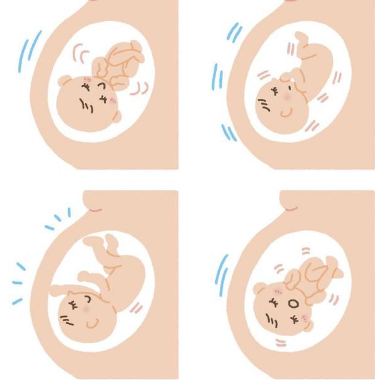 孕妈感受到的胎动,孕妈感受到宝宝胎心