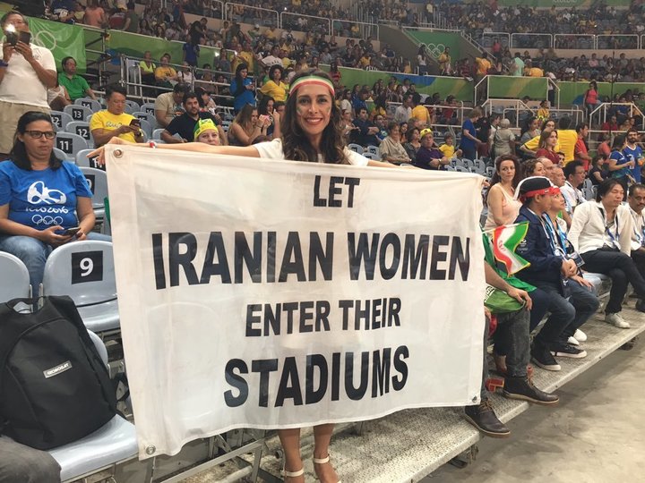 伊朗女人看球,伊朗女性世界杯看球