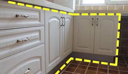 橱柜20种,橱柜3门一柜