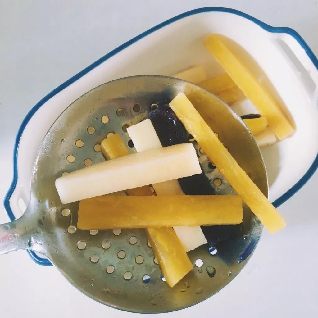 宝宝辅食薯条平底锅,宝宝辅食芝士薯条的做法