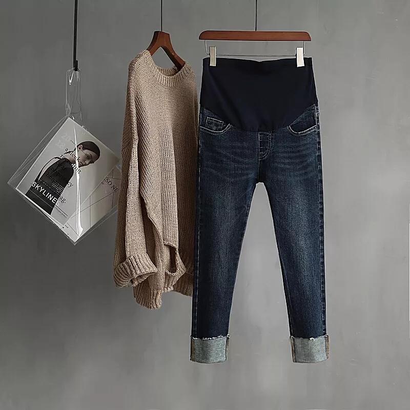 孕妈高个子秋冬款穿搭,适合孕妈的20种穿搭