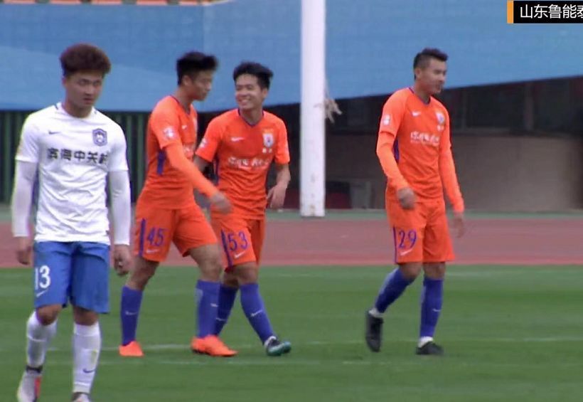 泰达鲁能成源,鲁能2:1逆转广岛三箭
