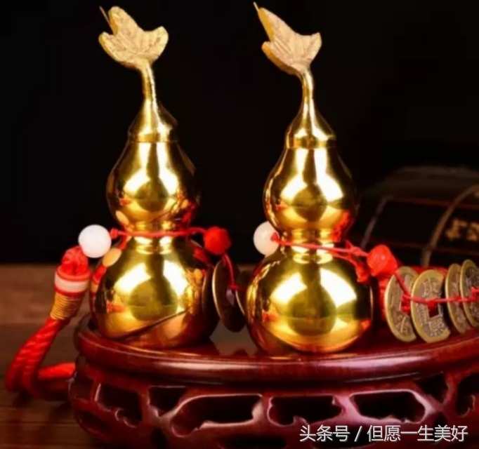 喜事连连纯铜葫芦,转发好运连连诸事顺利