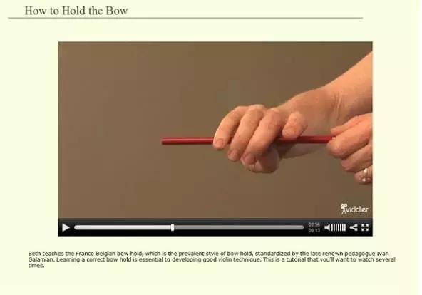 小提琴3指握弓法,小提琴3-5级教学视频