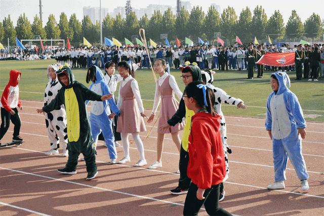 渭南桃园小学运动会开幕式,渭南小学生运动会开幕式