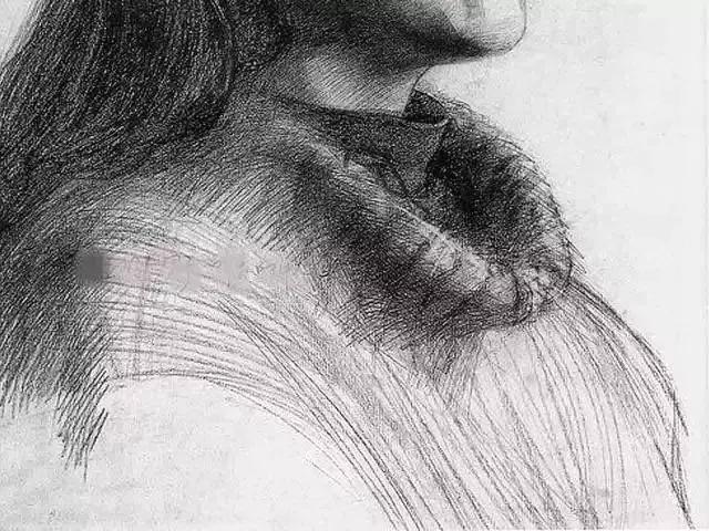 背景静物素描排线不清晰怎么办,素描练习排线时手部应用悬空吗