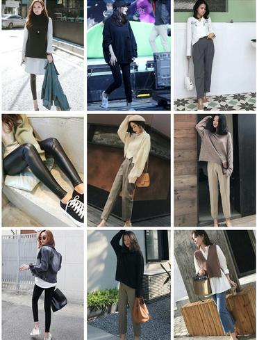 裤装的时髦搭配技巧,裤装搭配参考