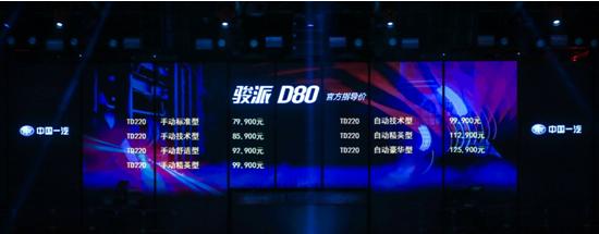 骏派d80优惠多少,2022款天津骏派d80