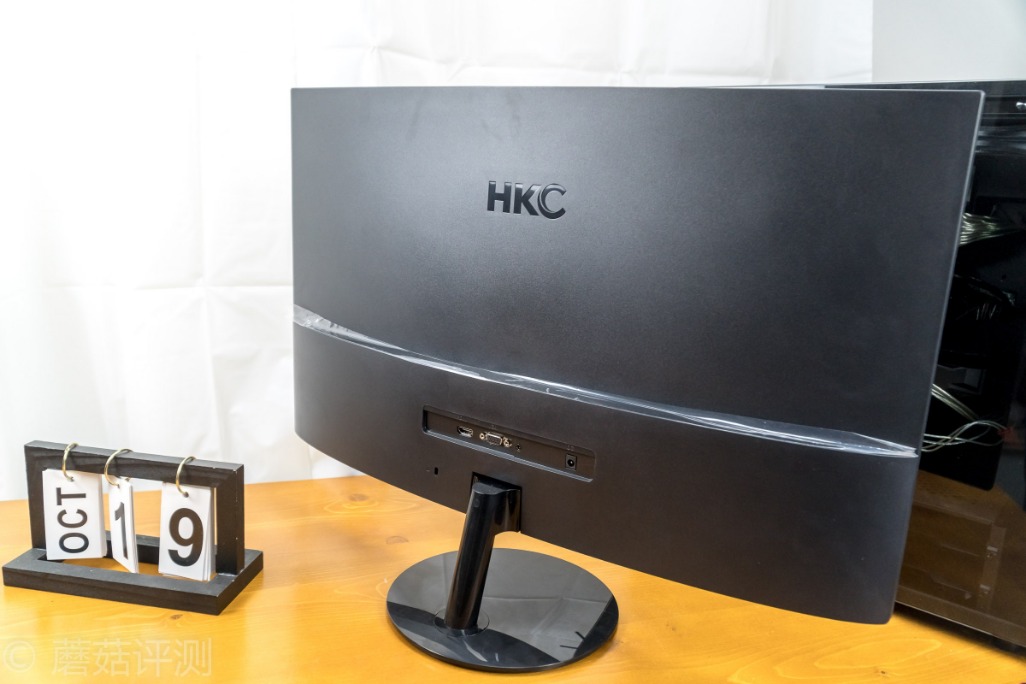 惠科27寸曲面显示器c270w拆解,惠科27qc显示器评测