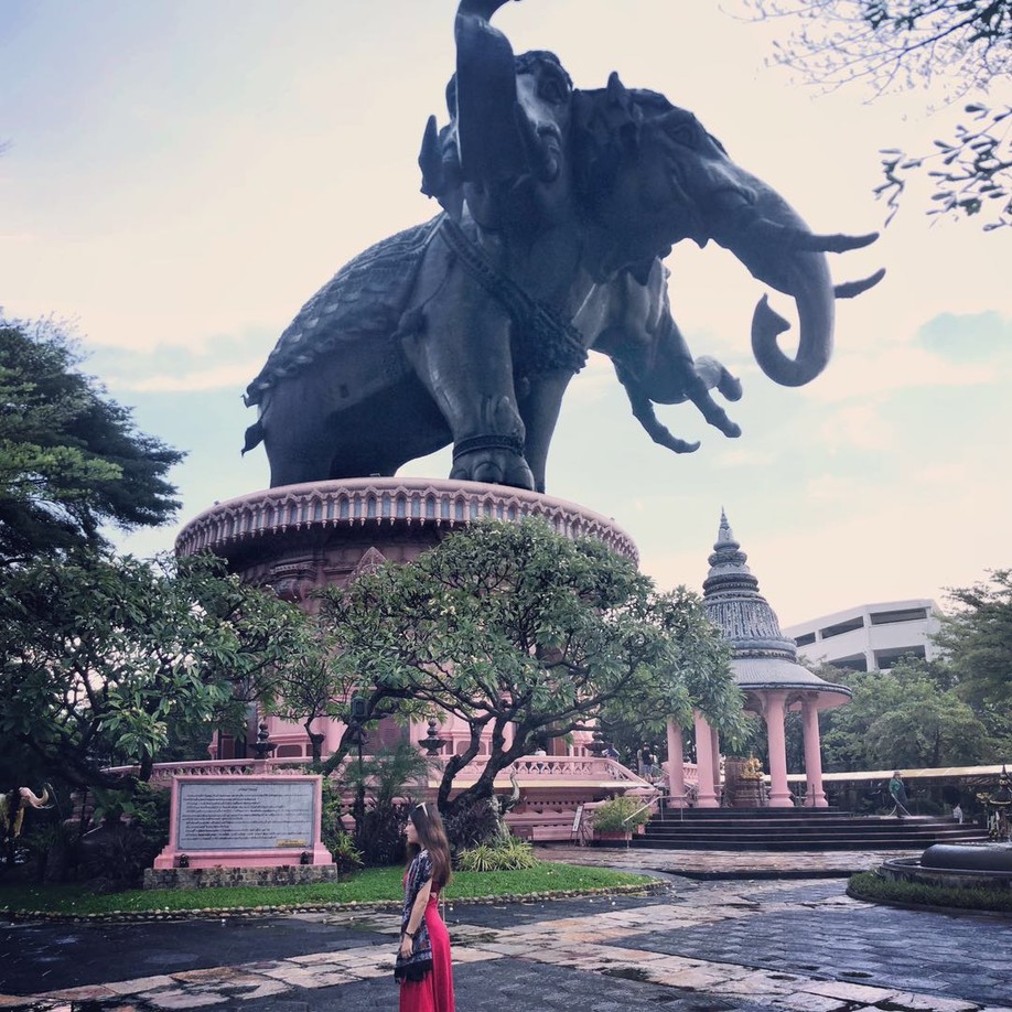 长发美美Sia丫丫带你游遍纸醉金迷曼谷小清新清迈